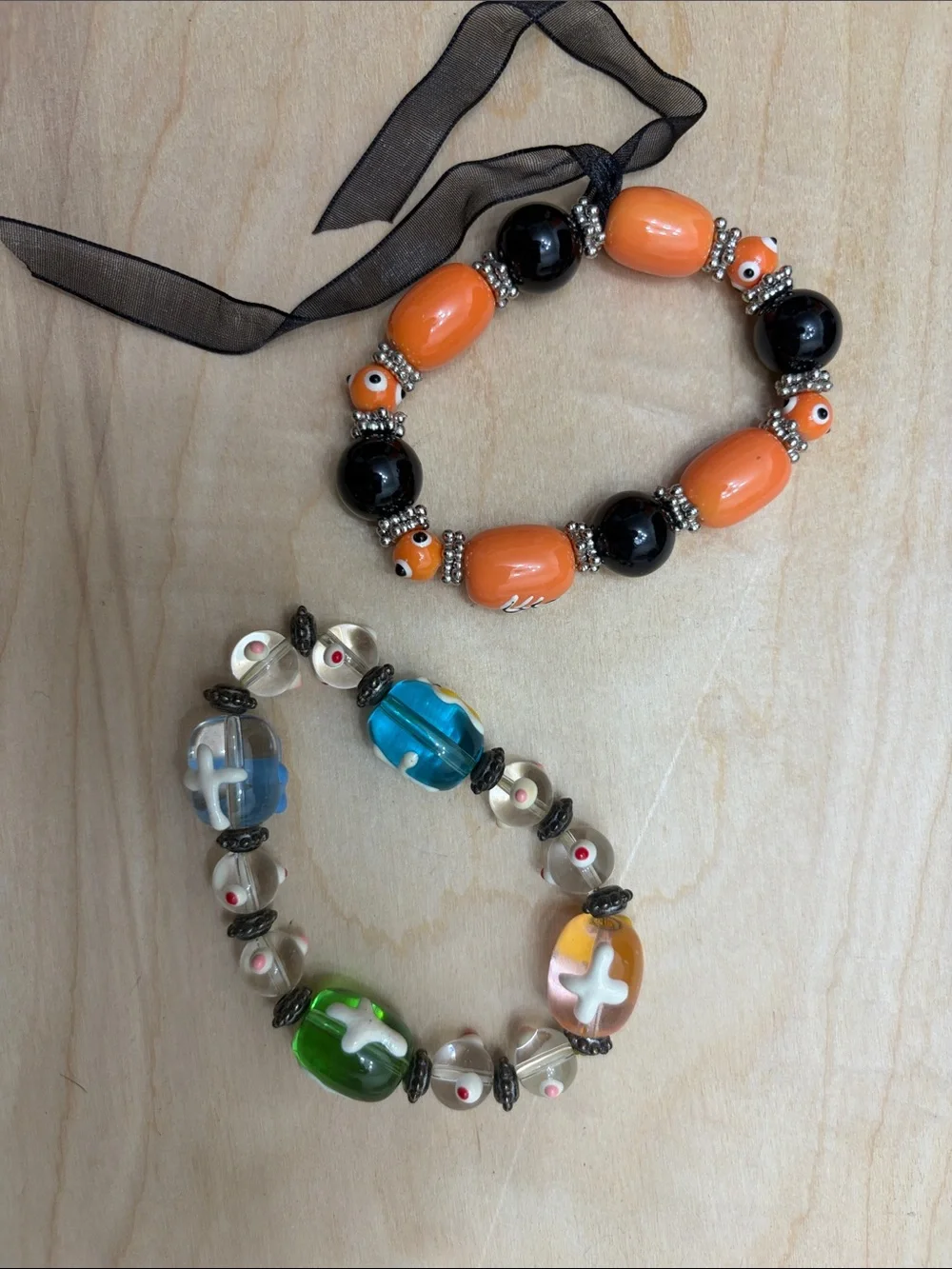Holiday Bead Bracelets